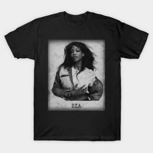 Sza // Minimalist Fanart Tribute T-Shirt